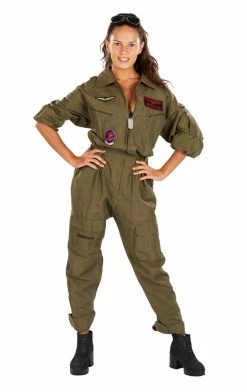 Orion Costumes Military Adult Fighter Pilot Aviator Costume