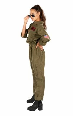 Orion Costumes Military Adult Fighter Pilot Aviator Costume