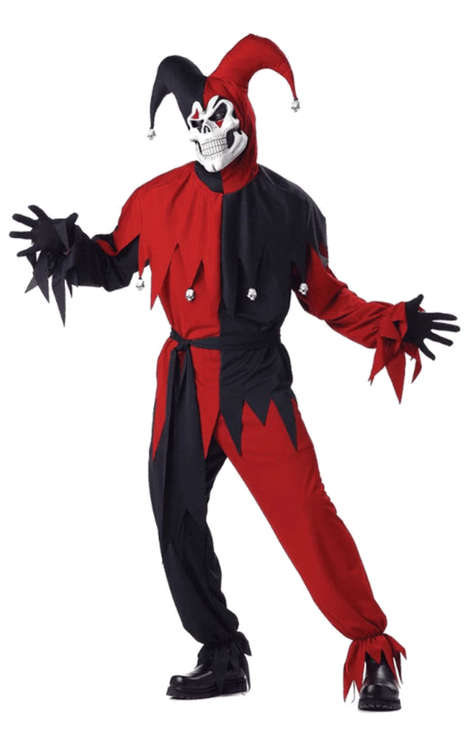 Cheapest ๐ California Costumes Circus Mens Showtime Evil Jester Costume ๐งจ 1 California Costumes Circus Mens Showtime Evil Jester Costume