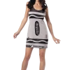 Rasta Imposta Crayola Silver Tank Dress Costumes Under £20