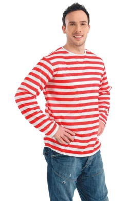Generic Striped Red And White Jumper Costume Costumes Under £20