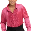 Rubies Pink Velour Shirt Costume
