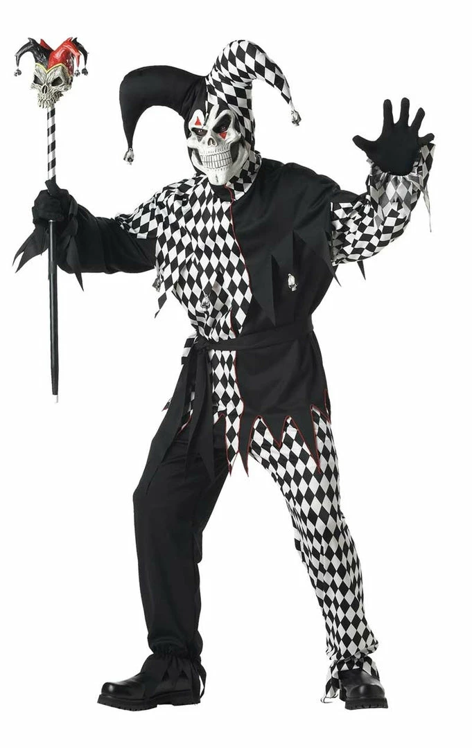 Cheapest ✨ California Costumes Skull Jester Plus Size Costume 🥰 1 California Costumes Skull Jester Plus Size Costume