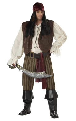 California Costumes Rogue Pirate Plus Size Costume Book Characters