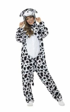 Smiffys Animals Adult Dalmatian Dog Costume