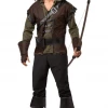 California Costumes Book Characters Adult Hunter Robin Hood Costume