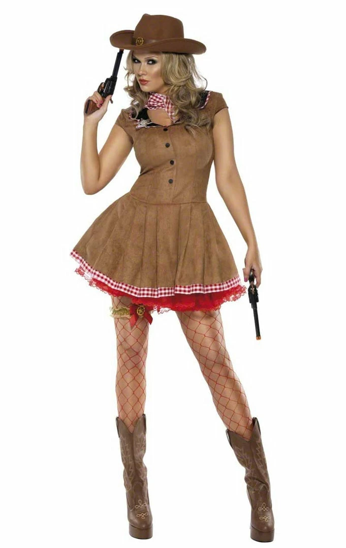 Promo ✨ Smiffys Wild West Brown Costume 🎁 1 Smiffys Wild West Brown Costume