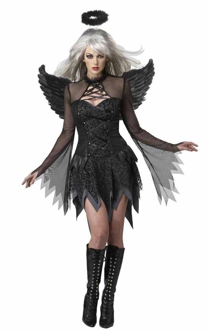 Deals 🥰 California Costumes 👩 Womens Gothic Fallen Angel Costume 🎉 1 California Costumes Womens Gothic Fallen Angel Costume