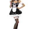 Smiffys Womens Flirty French Maid Costume