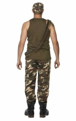 Cheapest 😀 Smiffys Military Mens Khaki Camo Soldier Costume 👍 7 Smiffys Military Mens Khaki Camo Soldier Costume