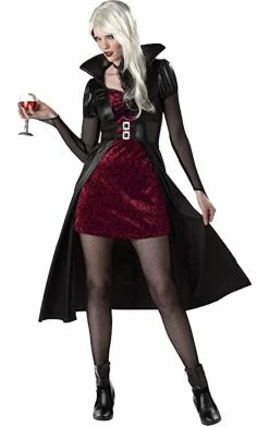 California Costumes Halloween Adult Sexy Vampiress Costume