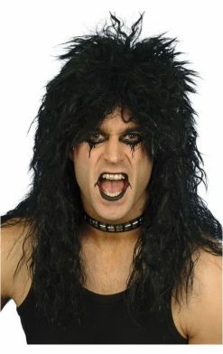 Smiffys Alice Cooper Black Wig Music & Pop/Rock Stars