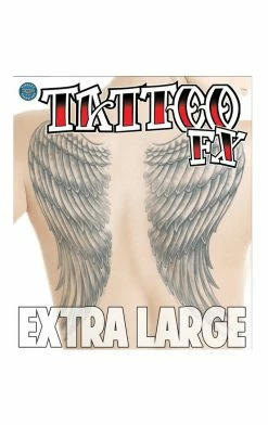 Tinsley Transfers Angel Wings Tattoo Angels