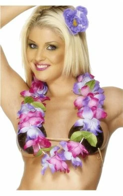 Smiffys Around The World Flower Leis Garland Accessory