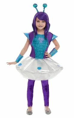 Smiffys Kids Alien Dress Costume