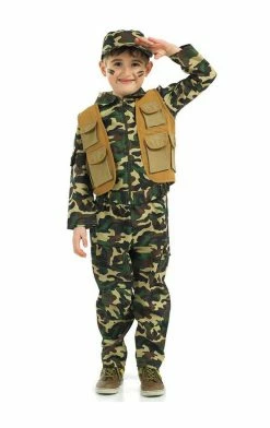 Generic Military Kids Army Soldier Costume