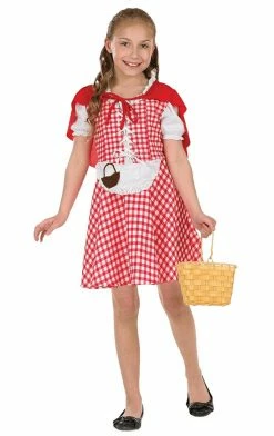 Fun Shack Kids Little Red Riding Hood Costume Book Characters
