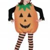 Smiffys Halloween Kids Orange Pumpkin Costume