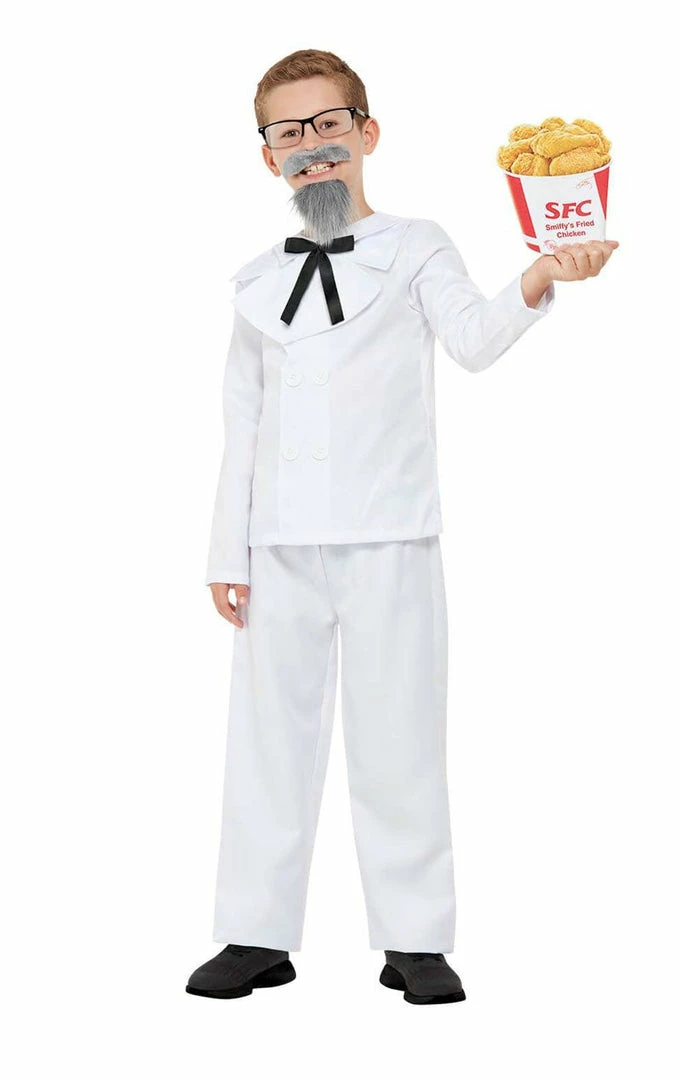 Budget 💯 Generic American / USA Kids The Colonel Costume 💯 1 Generic American / USA Kids The Colonel Costume