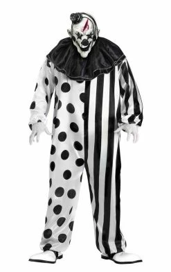 Palmer Monochrome Killer Clown Costume