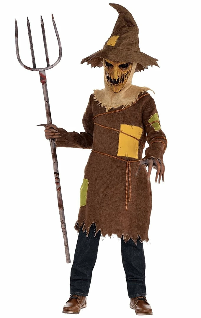 New 🎁 Amscan Scary Scarecrow Teen 👍 1 Amscan Scary Scarecrow Teen