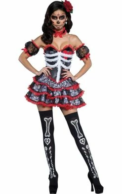 InCharacter Costumes Mexican Senorita Bone-ita Costume
