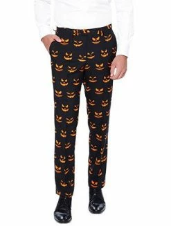 Buy 🎉 OppoSuits Mens Black-O-Jack Pumpkin Opposuit Suit 🌟 9 OppoSuits Mens Black-O-Jack Pumpkin Opposuit Suit