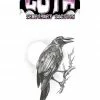 Tinsley Transfers Punk The Raven Goth Tattoo Accessory