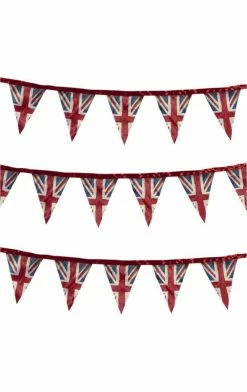 Generic Union Jack Fabric Bunting Decoration British / UK