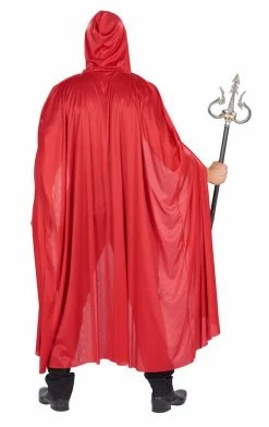 Generic Unisex Red Hooded Cape Fairytales