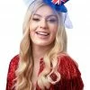 Generic Womens Union Jack Top Hat Fascinator